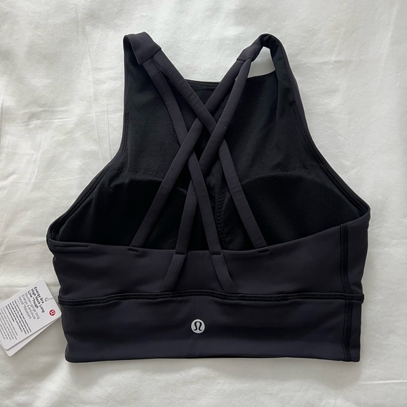 LULULEMON | HIGH NECK ENERGY BRA - Picture 2 of 3